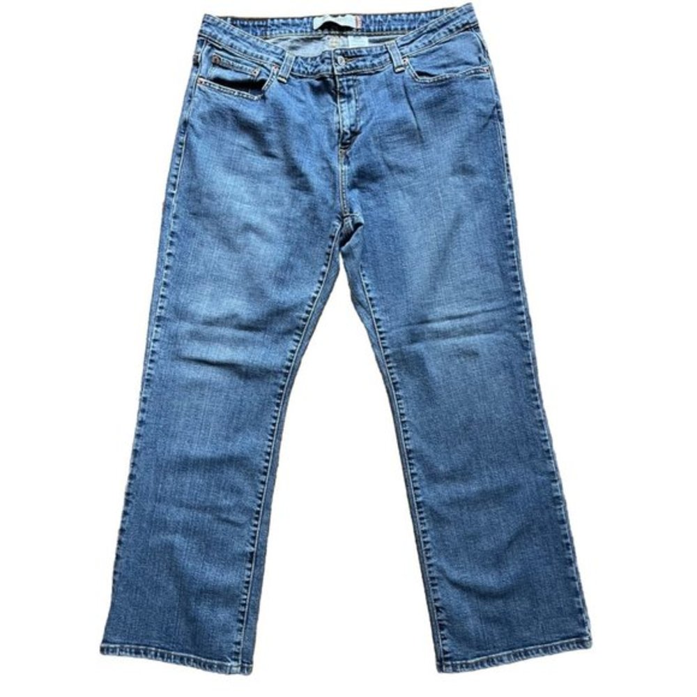 Levi 515 Jeans Womens 20M Blue Denim Bootcut Cotton Blend Casual (L) 29 x (w) 36